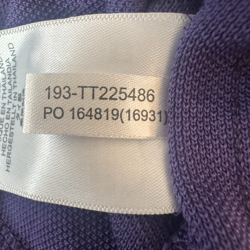 Tommy Bahama Mens IslandZone Polo XXL Purple Supima Cotton Holiday Martini Glass - Picture 11 of 12